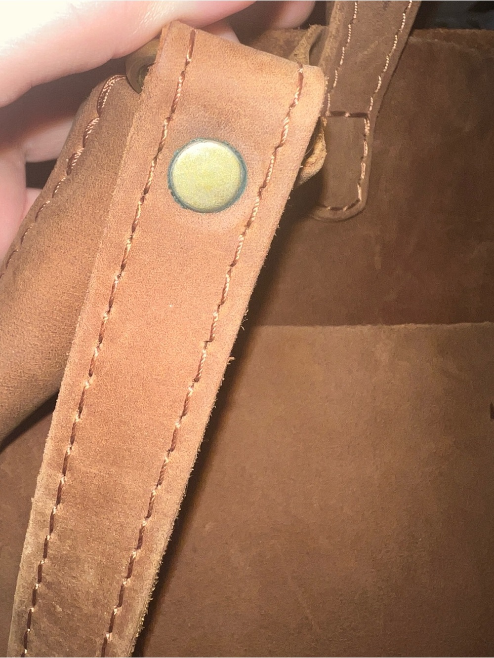 Portland Leather Goods OG Cocoa Medium Classic Crossbody - Picture 8 of 11